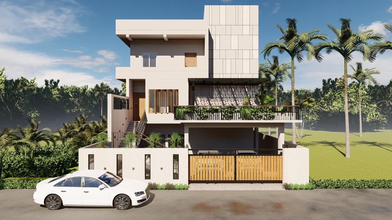 Modern Duplex Residence