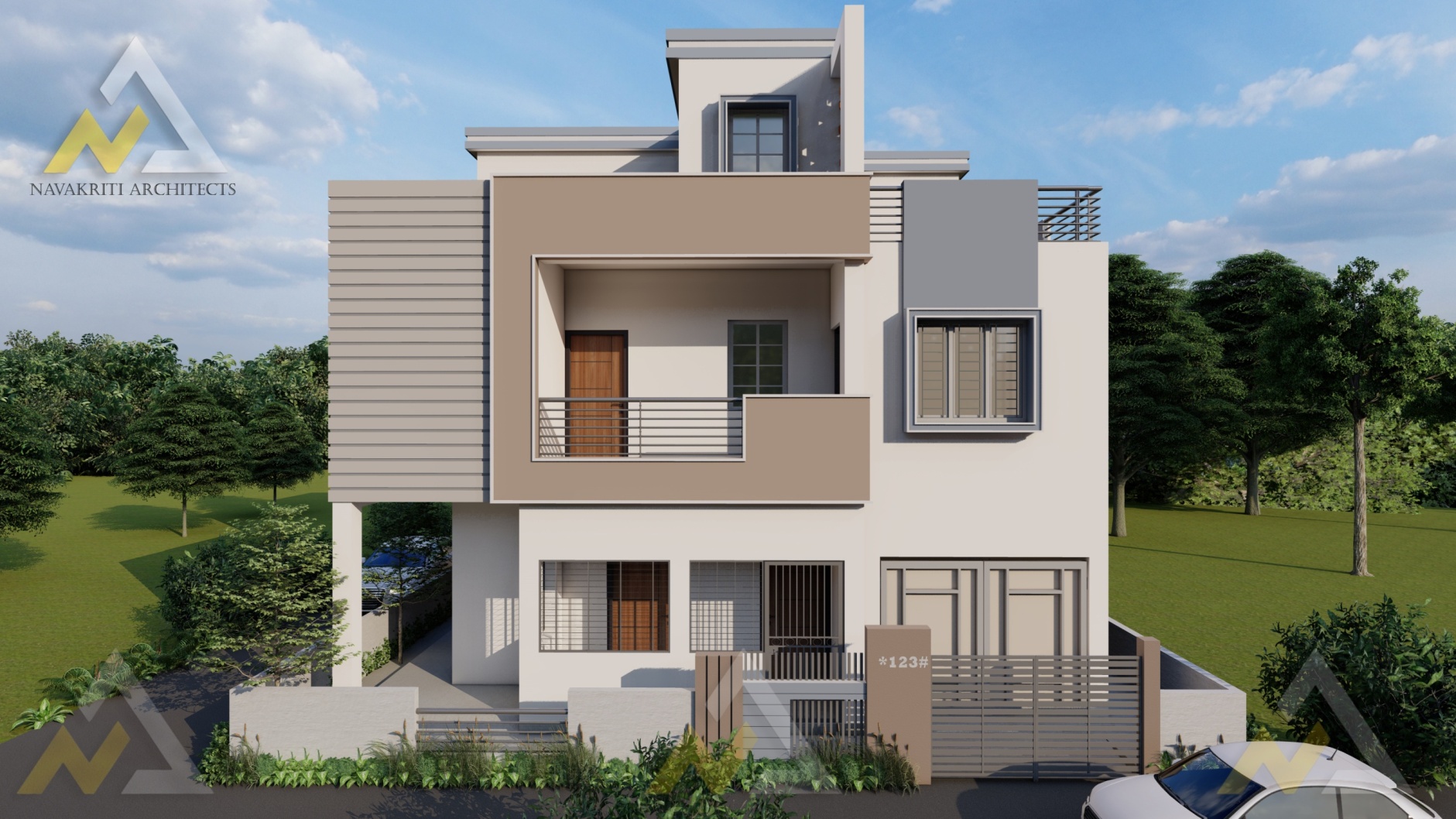 Modern Duplex Residence